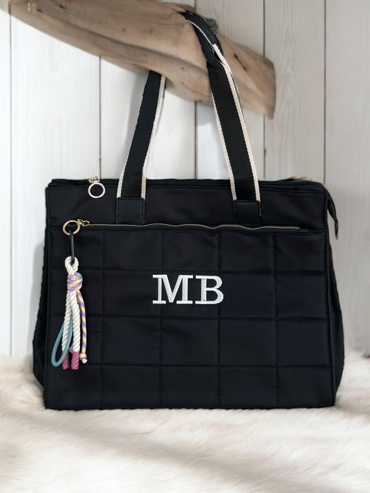 Shopper Nylon personalizado - Color negro