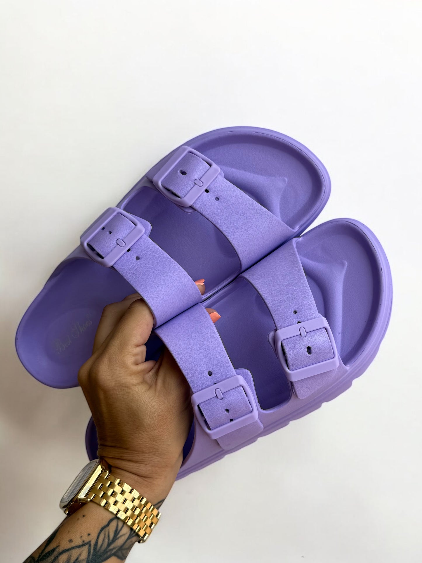 SANDALIAS GUM MALVA