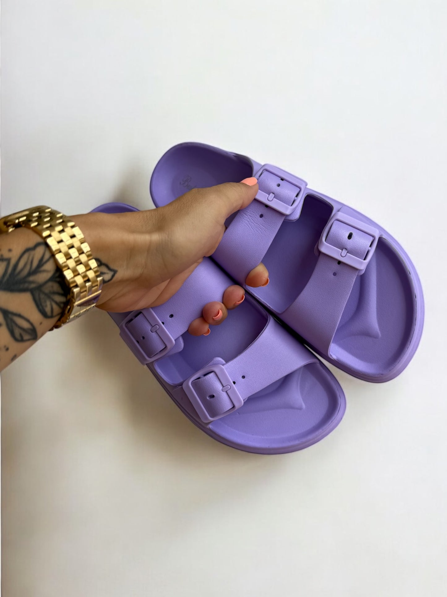 SANDALIAS GUM MALVA