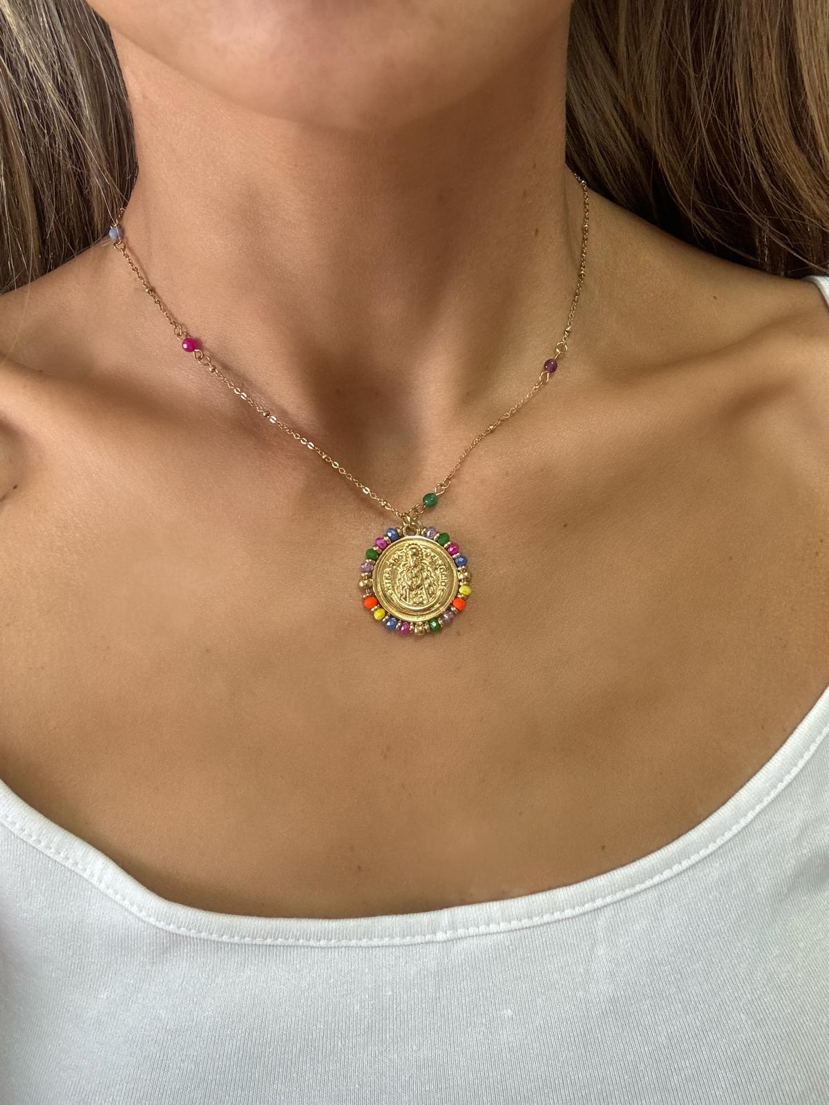 Collar Colores Virgen del Rocío