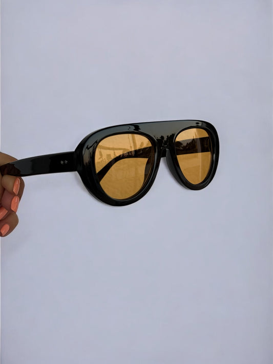 GAFAS DE SOL ROUND YELLOW