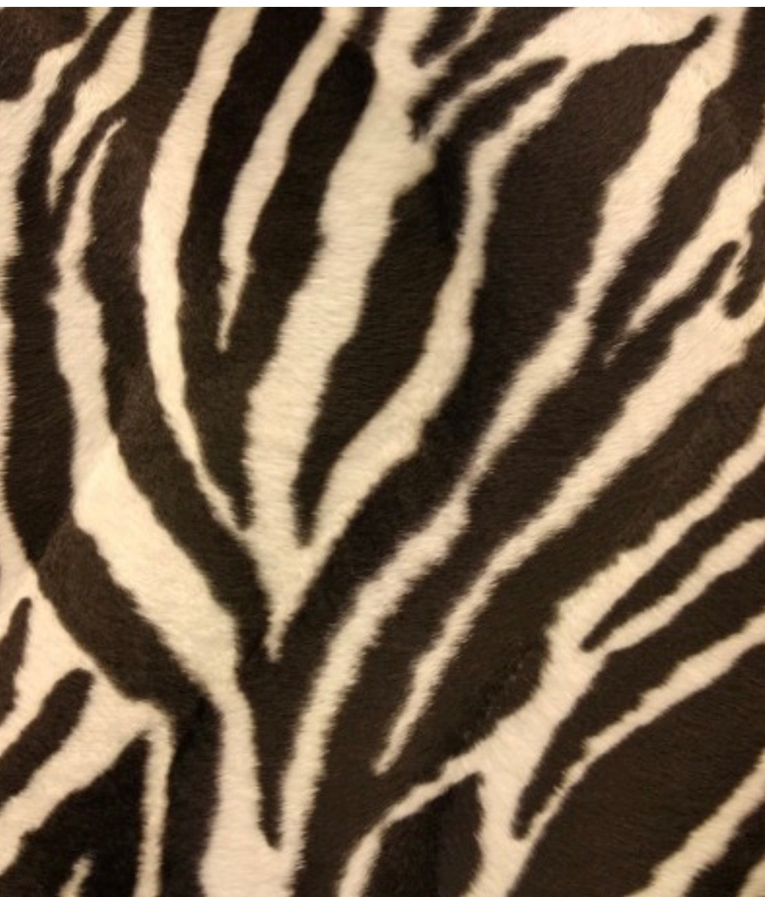 Cinturón piel y pelo Animal Print