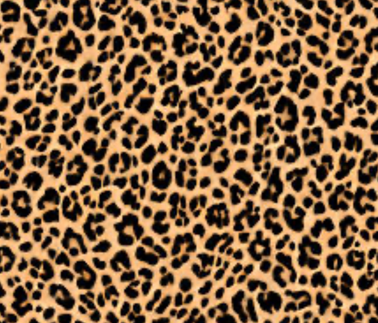 Cinturón piel y pelo Animal Print
