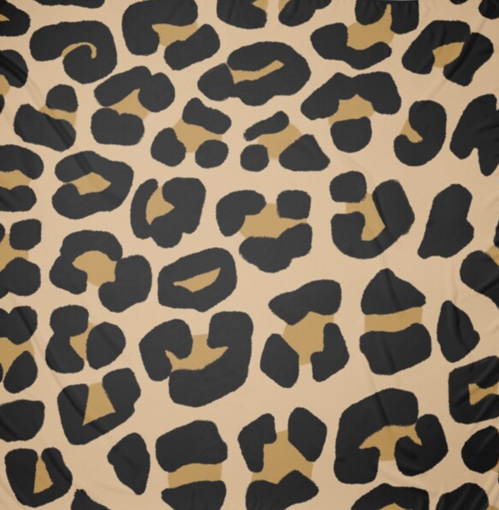 Cinturón piel y pelo Animal Print