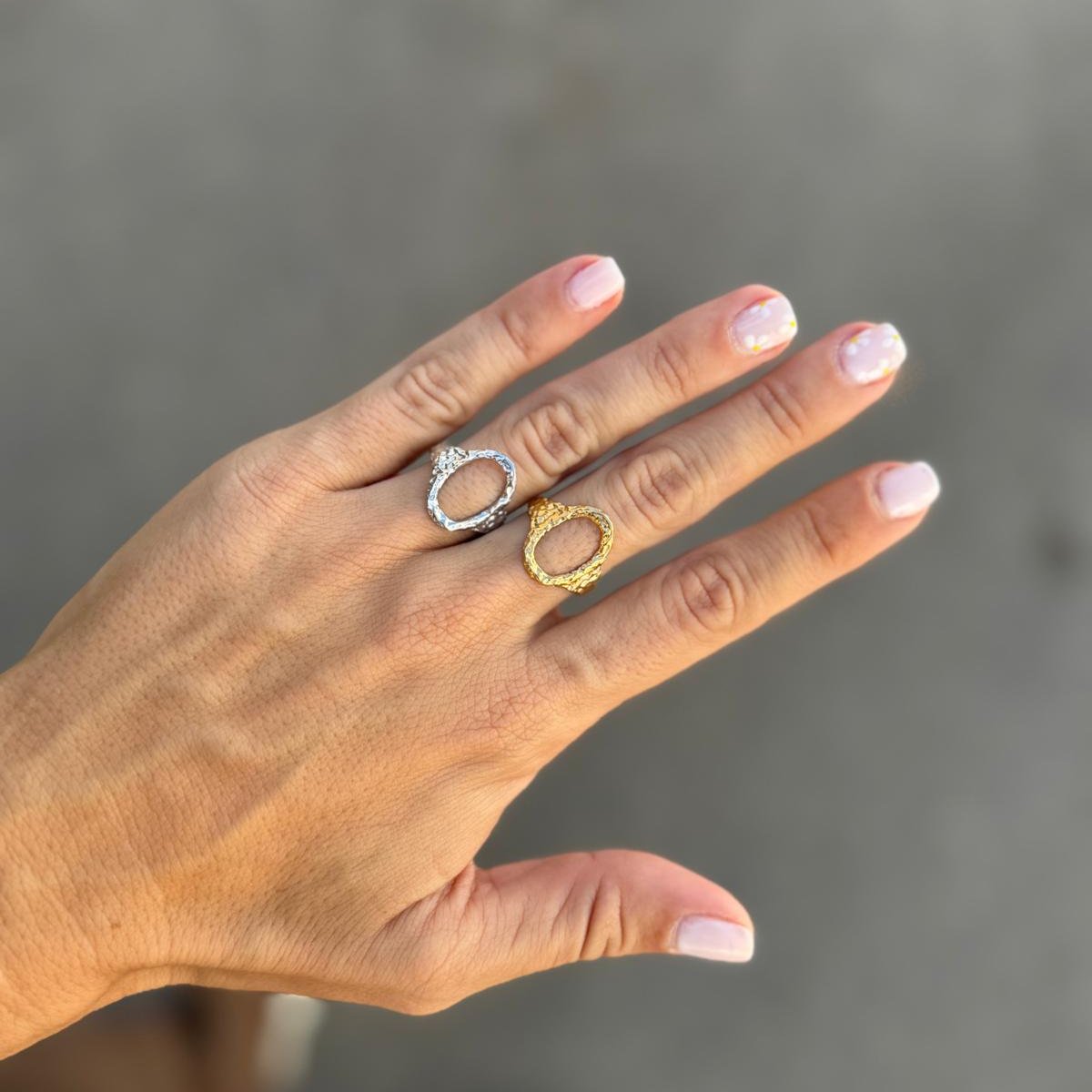 Anillo Oval mini