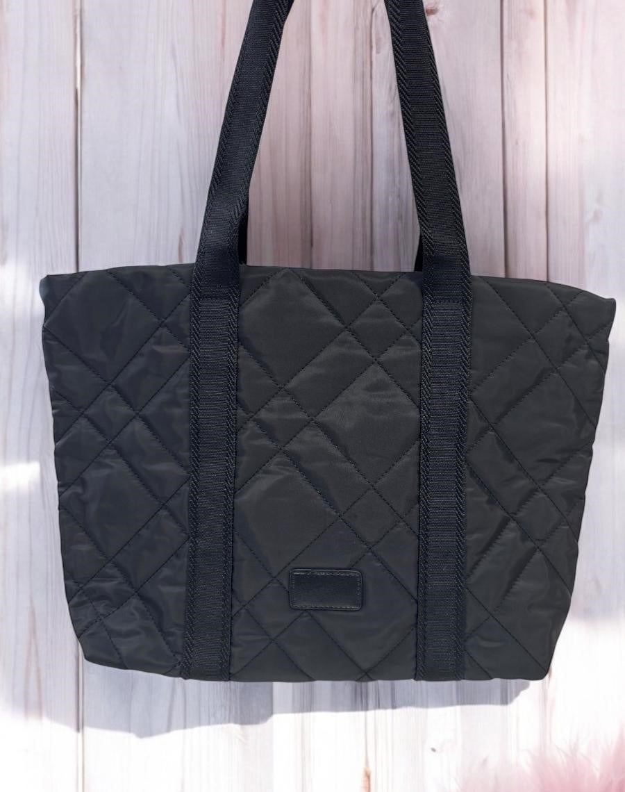 Bolso shopper acolchado personalizado - Color caqui