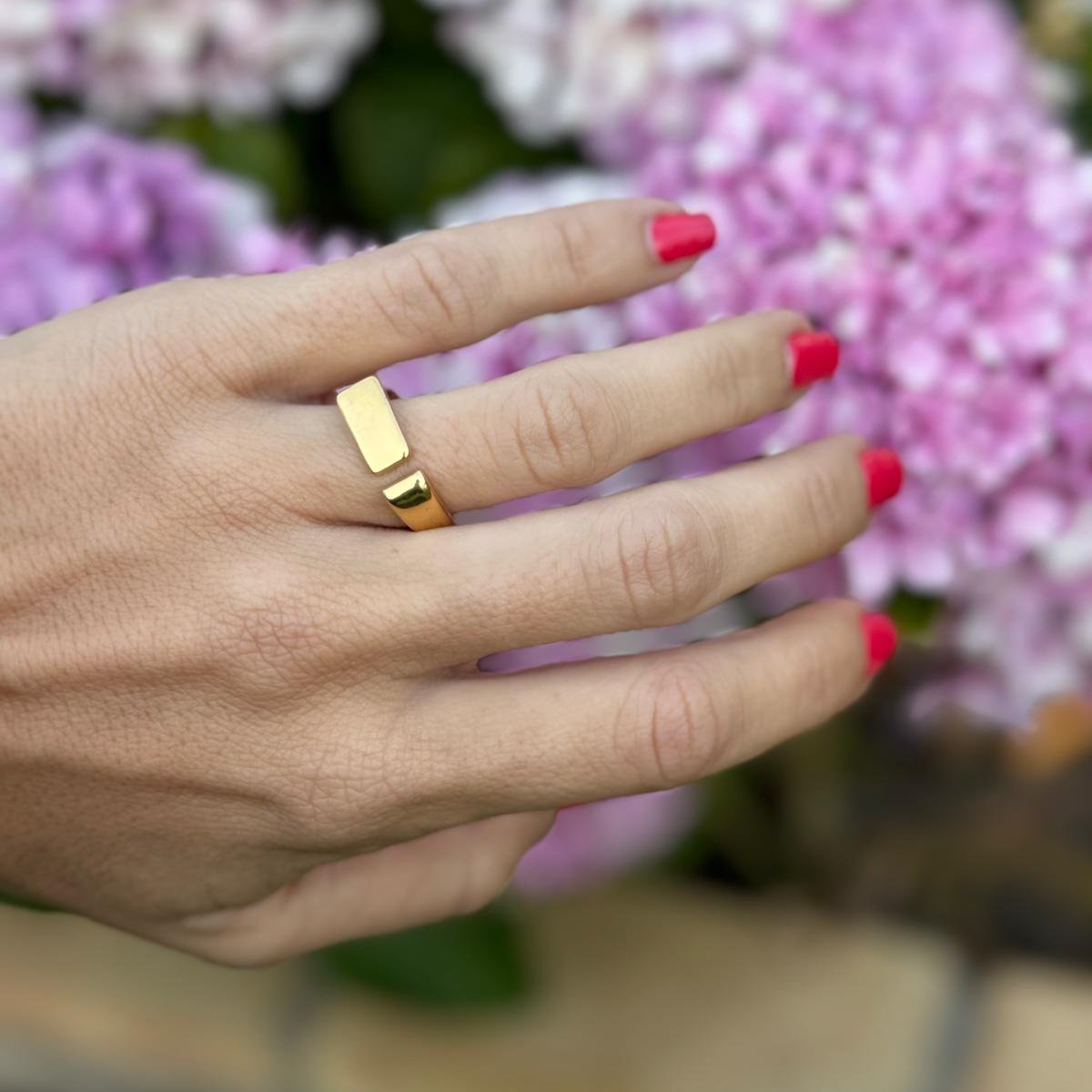 Anillo Cuadrado