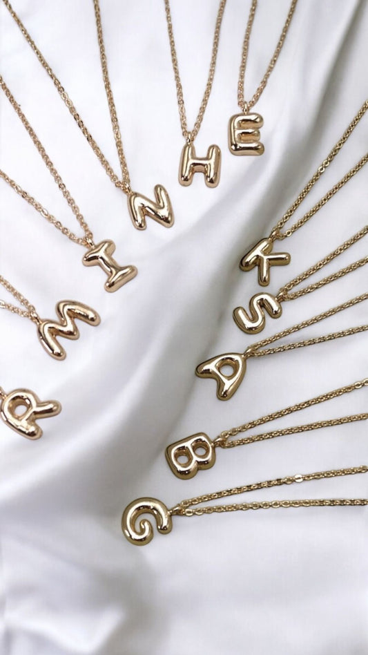 COLLAR INICIAL BUBBLE