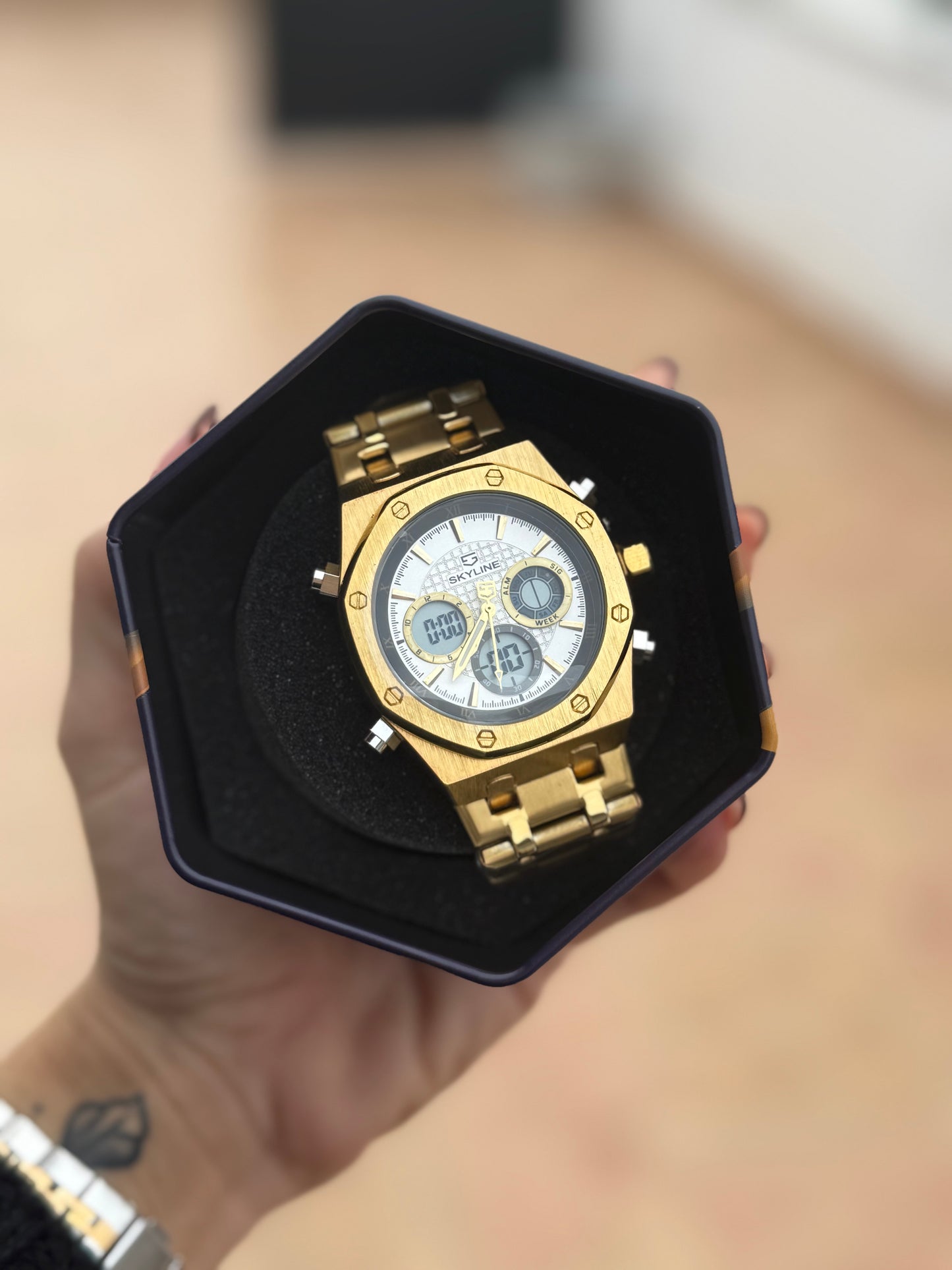 Reloj Hombre - Dorado